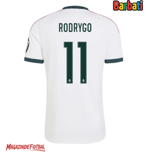 Real Madrid Rodrygo Goes #11 Tricou Fotbal Replică 2026-27 Barbati Acasa Real Madrid Rodrygo Goes #11 Tricou Fotbal Replică 2026-27 Barbati Acasa